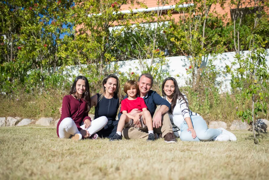 Familia protegida por un buen seguro